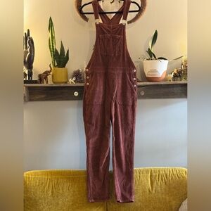 American Eagle Corduroy Overalls